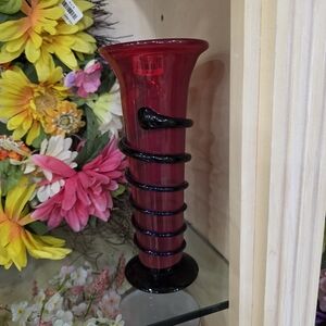 Art Deco Snake Vase